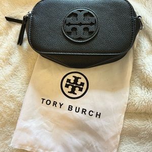 Tory Burch Mini Miller Crossbody Bag Black